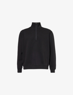 LULULEMON: Steady State Half-Zip Cotton-blend Sweatshirt
