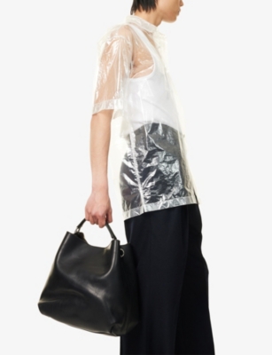 DRIES VAN NOTEN: Slouchy Leather Shoulder Bag