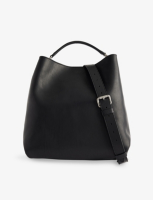 DRIES VAN NOTEN: Slouchy Leather Shoulder Bag