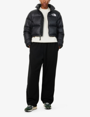 THE NORTH FACE: Nuptse cropped relaxed-fit hell-down jacket