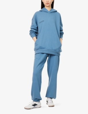 PANGAIA: 365 Logo-Print Cotton-Jersey Hoody