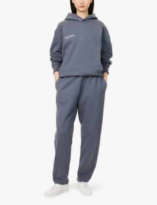 PANGAIA: DNA Barrel-Leg Cotton-Jersey Jogging Bottoms