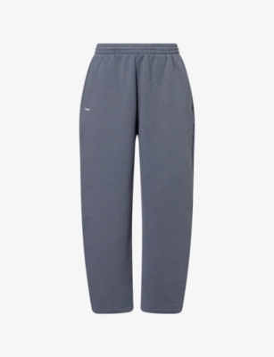 PANGAIA: DNA Barrel-Leg Cotton-Jersey Jogging Bottoms