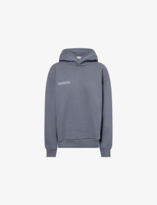PANGAIA: DNA Logo-Print Cotton-Jersey Hoody