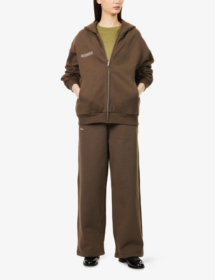 PANGAIA: DNA Zipped Cotton-Jersey Hoody