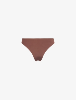 LOUNGE UNDERWEAR: Everyday Form mid-rise stretch-polyamide thong