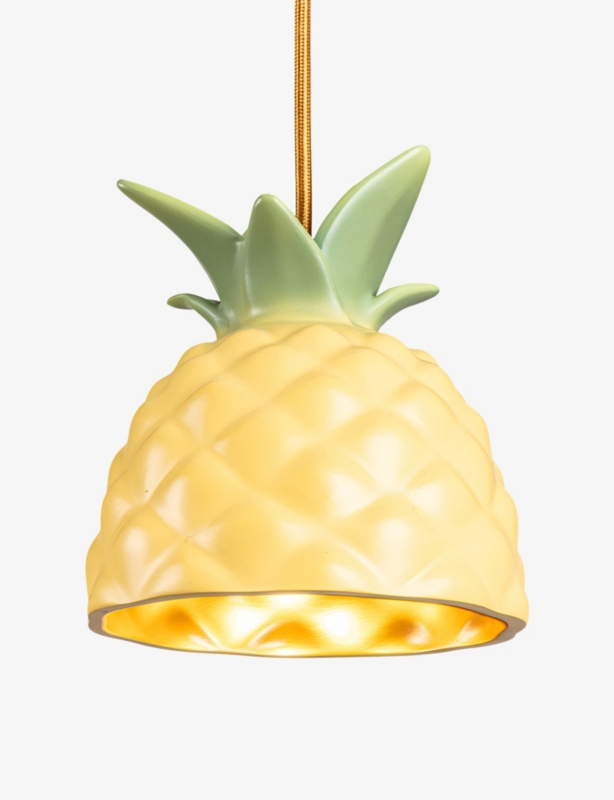 Vitamin pineapple resin ceiling lamp 18cm
