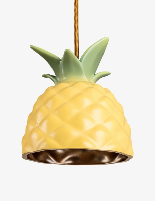 Vitamin pineapple resin ceiling lamp 18cm
