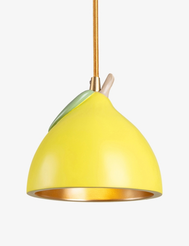 Vitamin lemon resin ceiling lamp 14cm