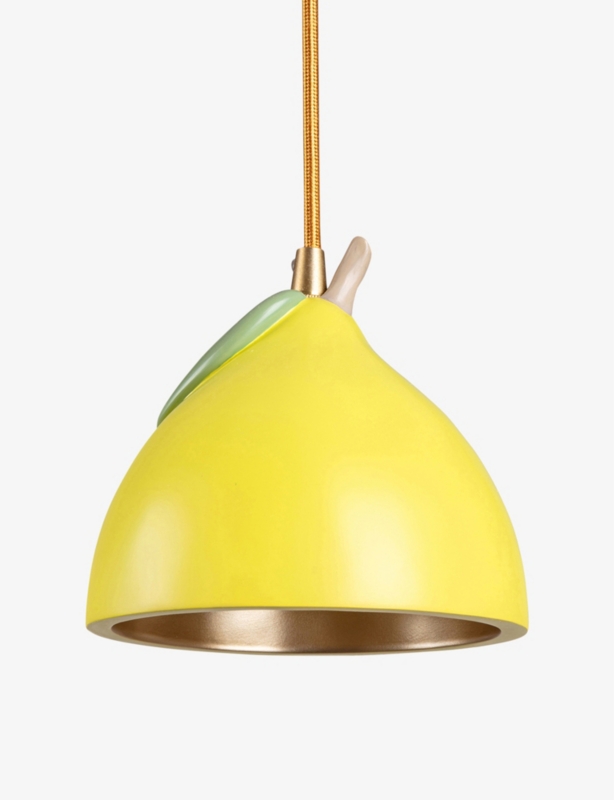 Vitamin lemon resin ceiling lamp 14cm