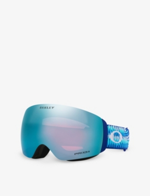 Oakley Womens Blue Oo7064 Flight Deck™ M O_matter Snow Goggles In Blue