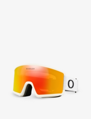 Oakley Womens  Oo7121 Target Line M O Matter Snow Goggles In White