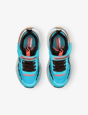 SKECHERS: Kids' Mega Kraft 4K Woven Low-Top Trainers