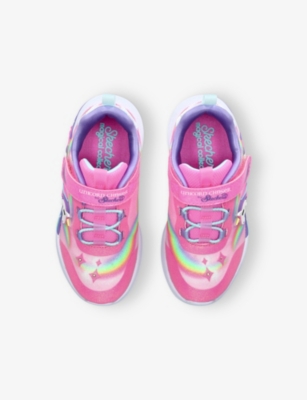Skechers Unicorn Chaser Light-up Sneakers In Multi