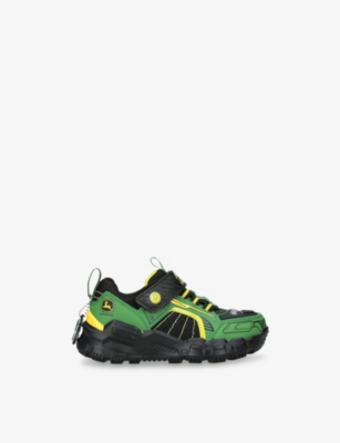 SKECHERS: Kids' John Deere Adventure Track Woven Low-Top Trainers