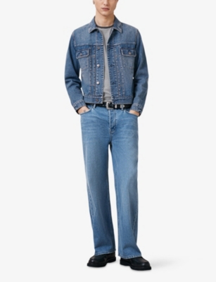 ALLSAINTS: Exile Faded-Wash Denim Jacket