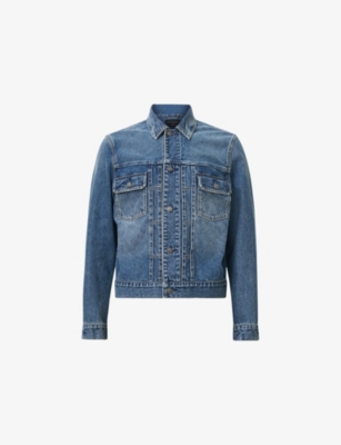 ALLSAINTS: Exile Faded-Wash Denim Jacket