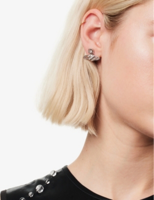 VIVIENNE WESTWOOD JEWELLERY: Assita brass earrings