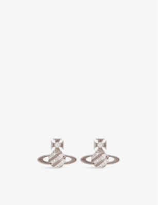 VIVIENNE WESTWOOD JEWELLERY: Assita brass earrings