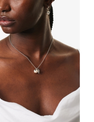 VIVIENNE WESTWOOD JEWELLERY: Luzie Brass Pendant Necklace