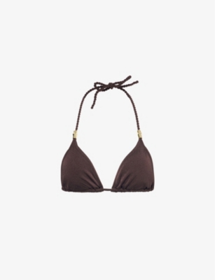 HEIDI KLEIN: Coco rope-tie triangle bikini top