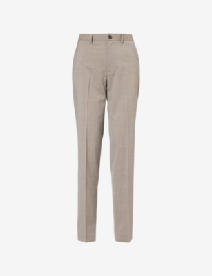 THEORY: Curtis Travel Tapered-Leg Wool-Blend Trousers