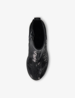 Dune Womens Black Sequins Effective Woven Wedge Trainers Eur 38/5 Uk In Black