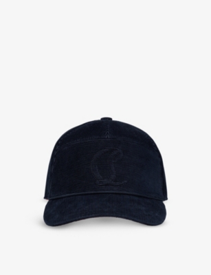 CHRISTIAN LOUBOUTIN: Enky Mooncrest corduroy cotton cap