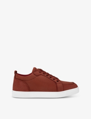 Louboutin mens low top trainers hotsell