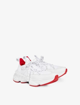 Christian Louboutin Trailnrun Sneakers In White
