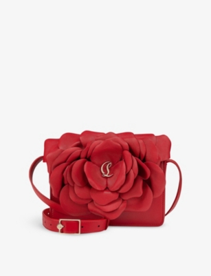 CHRISTIAN LOUBOUTIN: Loubi54 small leather cross-body bag