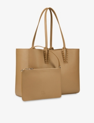 Christian Louboutin Large Cabata Soft Leather Tote Bag In Lionne