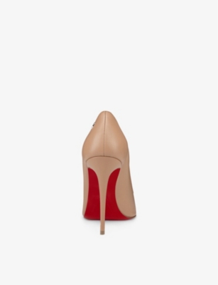 Christian Louboutin Sporty Kate Nappa Leather Pumps 100 In Blush