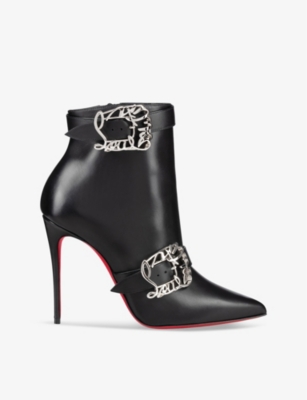 Christian Louboutin Giddylina 100MM Leather Boots main image 0