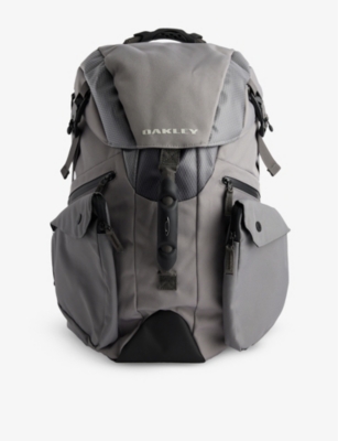 Oakley Mens Granite Grey Latitude Flex Pack 30l Water-repellent Recycled-polyester Backpack