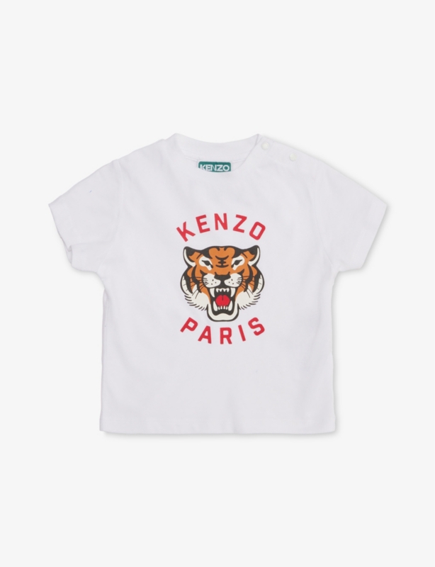 Baby Boy brand-print cotton-jersey T-shirt 12 months - 3 years