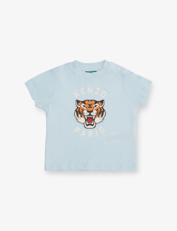 Regular-fit brand-print cotton-jersey T-shirt 12 months - 3 years