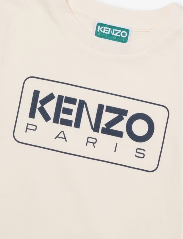 Brand-Print Crew-Neck Cotton-Jersey T-Shirt 4-14 Years