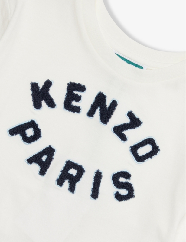 Crewneck Brand-Embroidered Cotton-Jersey T-Shirt 4-14 Years