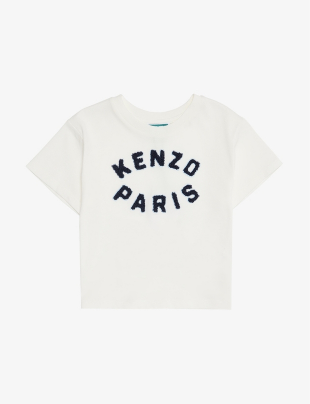 Crewneck Brand-Embroidered Cotton-Jersey T-Shirt 4-14 Years