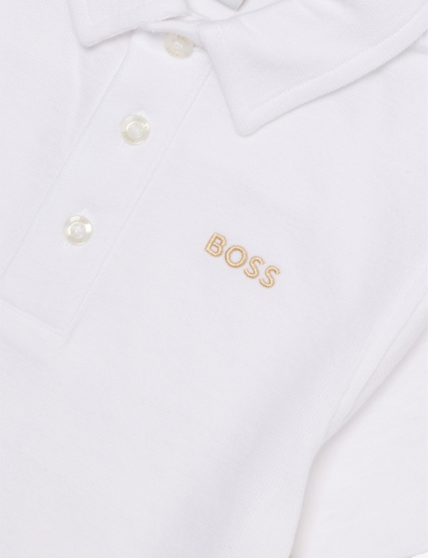 Brand-Embroidery Short-Sleeves Cotton-Jersey Polo Shirt 4-16 Years