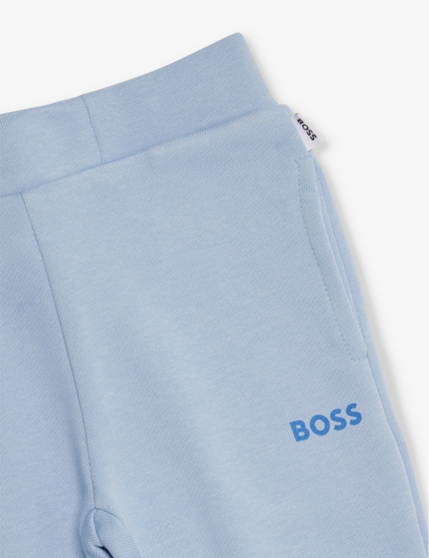 Baby Boy brand-print cotton-blend jersey jogging bottoms 9 months - 3 years