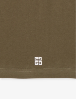 GIVENCHY: Brand-print cotton-jersey T-shirt 4-12+ years