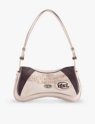 DIESEL: Play Faux-Leather Shoulder Bag