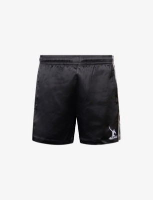 BASKETCASE: Drawstring Two-Slip-Pockets Woven Shorts
