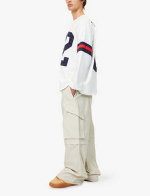 BASKETCASE: Dolly Cargo Reversible Cotton Trousers