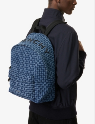 GIVENCHY: Essential U denim backpack