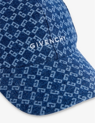 GIVENCHY: Brand-embroidered cotton cap