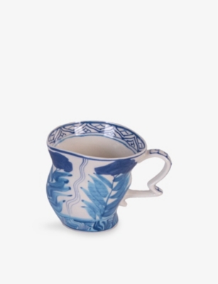 Seletti x Diesel Living Classics on Acid Sake Flower Porcelain Mug 11.5cm