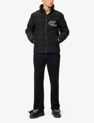 TRAPSTAR: Hyperdrive logo-embroidered ripstop puffer jacket
